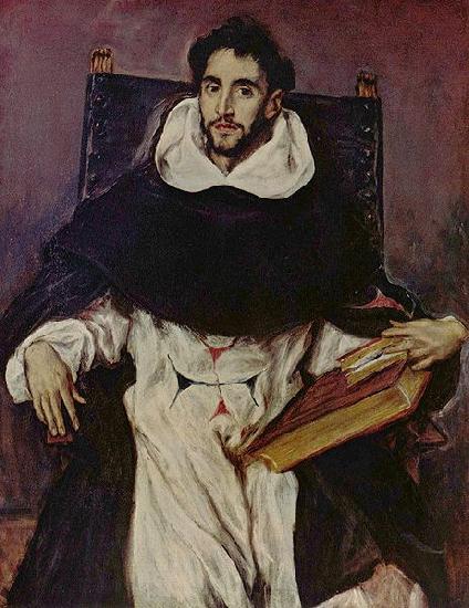El Greco Portrat des Fray Hortensio Felix Paravicino oil painting image